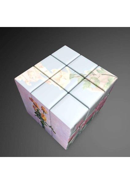 Kaleydoskop Stili Yeni Tasarım Cubo Magico Koleksiyonu Deliksiz Uv Baskı Özel Magic Cube Professional Neo Puzzle Eğitici Oyuncaklar Toplamak (Yurt Dışından)