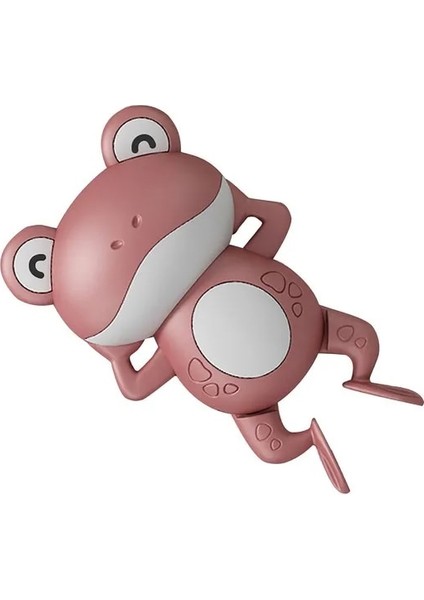 Kırmızı Kurbağa Tarzı 1 Adet Banyo Oyuncakları Kaplumbağa Yunus Bebek Duş Bebek Wind Up Swim Oyun Oyuncak Yüzme Havuzu Aksesuarları Bebek Suda Oynamak Rastgele Renk (Yurt Dışından)