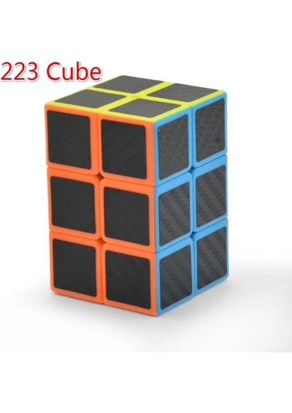 NO.223 Tarzı Karbon Fiber Küp Sihirli Küp Hız 2x2 3x3 4x4 5x5 Piramit Sq1 Çarpık Bulmaca Pirinç Hamuru Cubo Magico Oyuncaklar Çocuklar Için (Yurt Dışından)