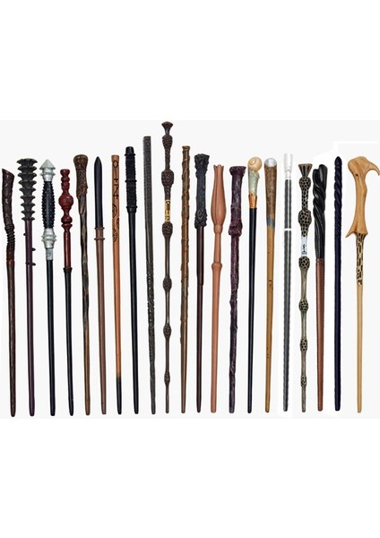 Snape Stili 30 Çeşit Cosplay Potters Sihirli Değnekler Metalıron Core Çocuklar Sihirli Oyuncak Değnek Hediye Hiçbir Kutu Paketi Prop Sahne Sihirli Hileler (Yurt Dışından)