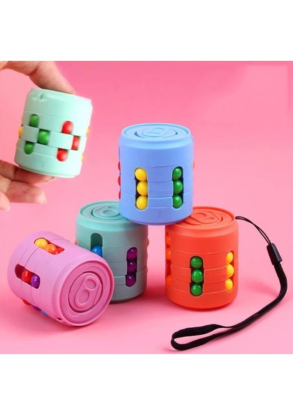 Pembe Stil Stres Giderici Oyuncaklar Çekme Can Er Ilginç Günaha Parmak Ucu Parmak Üst Çocuk Oyuncakları (Yurt Dışından)