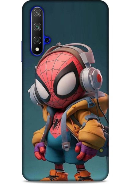 Honor 20 Kılıf Caliburn 25 Spiderman Bebek Soyulmayan Kılıf