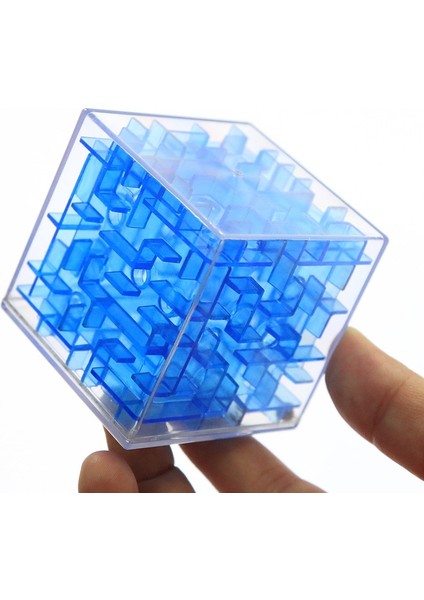 Blue2 Stili Sabır Oyunları 3D Küp Bulmaca Labirent Oyuncak El Oyun Kutusu Kutusu Eğlenceli Beyin Oyunu Meydan Okuma Oyuncaklar Denge Çocuklar Için Eğitici Oyuncak (Yurt Dışından)