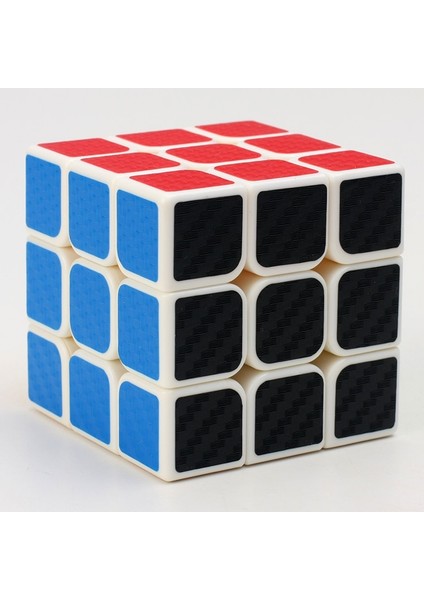 Resim Stili Olarak Zcube Karbon Fiber Etiket Sihirli Küp Bulmaca 3x3 Hız Cubo Magico Kare Bulmaca Hediyeler Çocuklar Için Eğitici Oyuncaklar (Yurt Dışından)