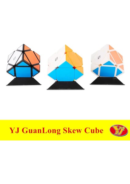 Etiketsiz Stil Yongjun Eğitici Oyuncaklar Puzzle Speed ​​cube Skew Magic Cube Wca Küp Yarışması Için Resmi Olarak Belirlenmiş Ürünler (Yurt Dışından)