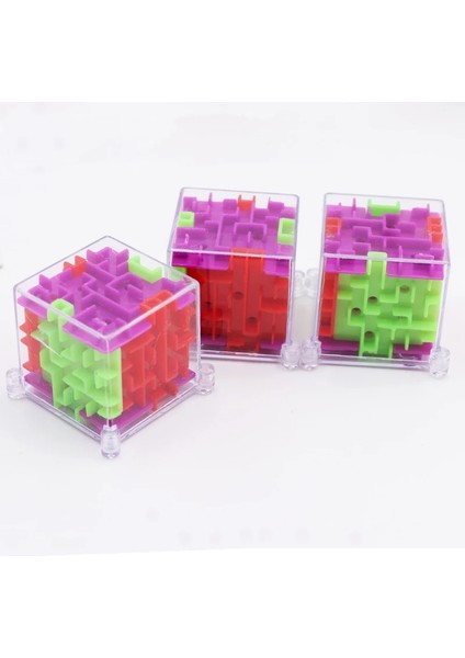 Blue2 Stili Sabır Oyunları 3D Küp Bulmaca Labirent Oyuncak El Oyun Kutusu Kutusu Eğlenceli Beyin Oyunu Meydan Okuma Oyuncaklar Denge Çocuklar Için Eğitici Oyuncak (Yurt Dışından)