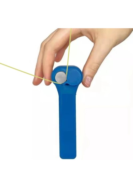 Yeşil Stil Yaratıcı Halat Fırlatıcı Pervane Zipstring ile Halat Dize Denetleyici Taşınabilir Parti Lezzet Her Yaş Için Eğlenceli Elektrikli Oyuncak (Yurt Dışından)