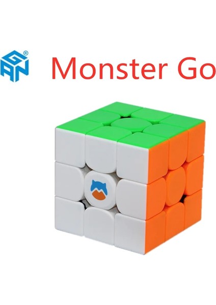 Mg Tu Stili Gan Küpleri Gan 356 Monster Go 3x3 Manyetik Sihirli Küp Gan 356 Mg 3x3 Pembe Cubo Magico Gan 3x3 Profesyonel Hız Küpleri Oyuncaklar (Yurt Dışından)