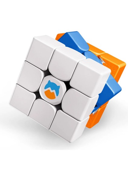 Piramit Tarzı Gan Go Cube Gan 356 Monstergo Cube Gan Manyetik Küp Profesyonel 356MG 251 Sihirli Küp Oyunu Küp Bulmaca Eğitici Oyuncaklar (Yurt Dışından)