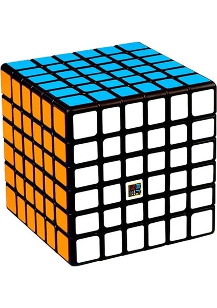 Siyah Stil Moyu Meilong 6 6x6 Sihirli Küp Cubingclassroom Mf6 Hız Küp Bulmaca 6x6 Çıkartmalar Oyuncaklar Çocuklar Için Çocuk Acemi (Yurt Dışından)