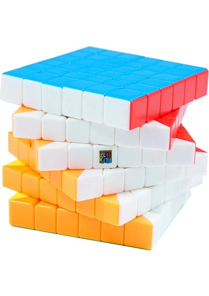 Siyah Stil Moyu Meilong 6 6x6 Sihirli Küp Cubingclassroom Mf6 Hız Küp Bulmaca 6x6 Çıkartmalar Oyuncaklar Çocuklar Için Çocuk Acemi (Yurt Dışından)
