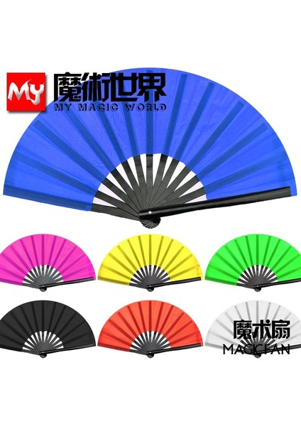 Gümüş Tarzı Magic Fan Sekiz Renk Seçilebilir Magic Trick Props Classic Magic Fun Magic Accessories Hile (Yurt Dışından) fiyatları