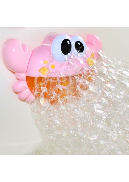 Pembe Yengeç Stili Bebek Banyo Oyuncakları Elektronik Kabarcık Ördek Su Oyunu Kabarcık Makinesi Havuz Yüzme Küvet Sabun Makinesi Banyo Oyuncakları Çocuklar Çocuklar Için (Yurt Dışından)