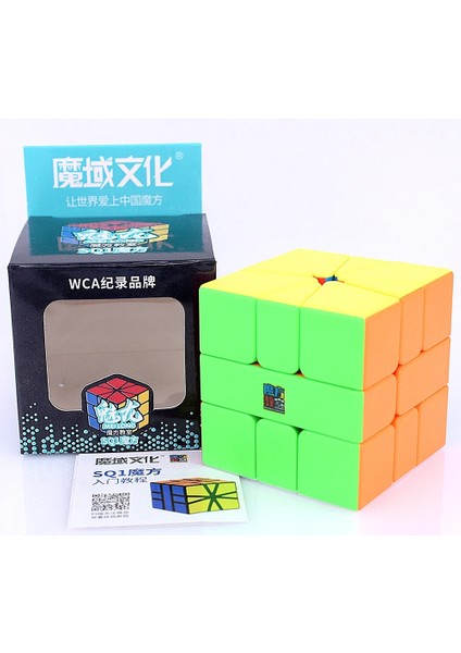 Meilong Sq-1 Stili Moyu Meilong Sihirli Küp Strickerless Cubo Magico Hız Küpü Bulmaca Küpleri Çarpık Küp Mastermorphix (Yurt Dışından) indirimleri