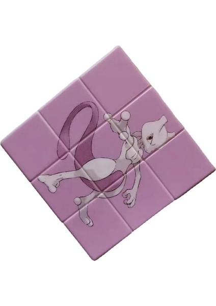 Pokemen Hız Küp 5.6 cm Profesyonel Sihirli Küp Yüksek Li Döndürme Cubos Magicos Çocuklar Için Ev Oyunları Noel (Yurt Dışından)
