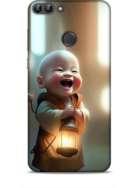 Huawei P Smart S 2020 Kılıf Caliburn 27 Asya Bebek Lazer Kesim Silikon