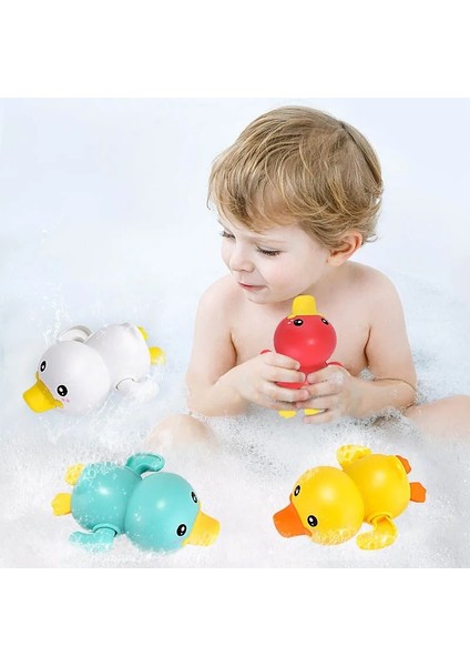 Kırmızı Stil Yaz Bebek Banyo Duş Oyuncaklar Su Yüzen Komik Ördek Çocuklar Yüzme Oyunu Clockwork Kürek Oyuncaklar Küvet Oyuncaklar Bebek Hediyeleri Için (Yurt Dışından) modelleri