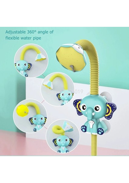 Domuz Stili Banyo Oyuncakları Elektrikli Fil Çocuklar Için Su Spreyi Bebek Banyo Küvet Bataryası Duş Oyuncakları Güçlü Vantuz Çocuk Su Oyunu (Yurt Dışından) fiyatları