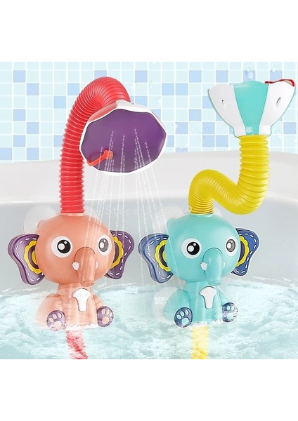 Domuz Stili Banyo Oyuncakları Elektrikli Fil Çocuklar Için Su Spreyi Bebek Banyo Küvet Bataryası Duş Oyuncakları Güçlü Vantuz Çocuk Su Oyunu (Yurt Dışından) modelleri