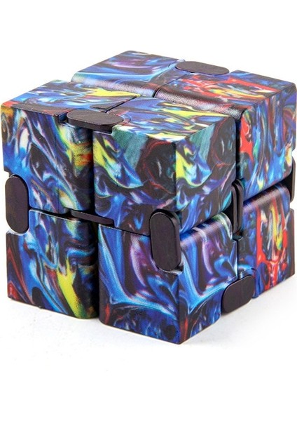 Mavi Stil Infinity Cube 3 Mini Oyuncak Parmak Edc Anksiyete Stres Giderici Küp Blokları Çocuklar Çocuklar Komik Oyuncaklar Çocuklar Çocuklar Için En Iyi Hediye Oyuncaklar (Yurt Dışından)