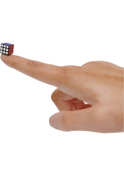 Mavi Stil 1 cm Süper Küçük Mini Sihirli Küp Kaygı Için Yaratıcı Eğlenceli Fidget Oyuncaklarını Geri Yüklemek Için Dönebilir (Yurt Dışından)