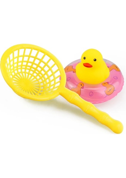 3 Adet Tarzı Çanta Banyo Oyuncak Hayvanlar Yüzme Su Oyuncakları Mini Renkli Yumuşak Yüzen Lastik Ördek Sıkmak Ses Bebek Çocuklar Için Komik Hediye (Yurt Dışından)