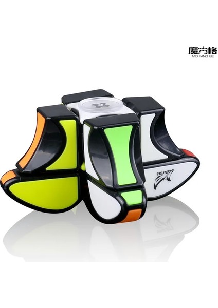 Sarı Stil Qiyi Mofangge 1*3*3 Parmak El Er Küp Sihirli Küp Speedcube Bulmacalar Küpler Eğitici Bulmaca Oyuncaklar Çocuklar Için Oyuncaklar (Yurt Dışından)