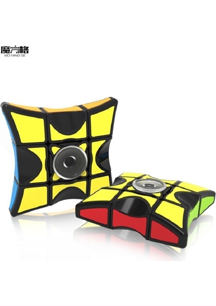 Sarı Stil Qiyi Mofangge 1*3*3 Parmak El Er Küp Sihirli Küp Speedcube Bulmacalar Küpler Eğitici Bulmaca Oyuncaklar Çocuklar Için Oyuncaklar (Yurt Dışından)