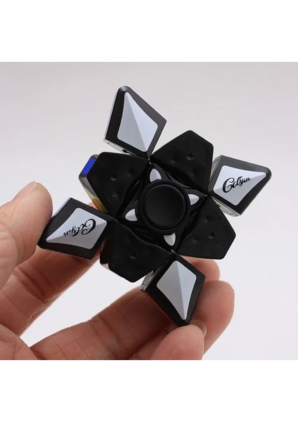 Sarı Stil Qiyi Mofangge 1*3*3 Parmak El Er Küp Sihirli Küp Speedcube Bulmacalar Küpler Eğitici Bulmaca Oyuncaklar Çocuklar Için Oyuncaklar (Yurt Dışından)