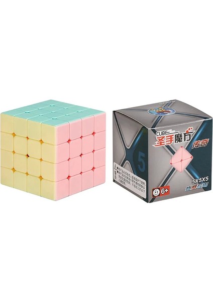 2x2 Tarzı Yeni Macaron Color Magic Cube Shengshou Efsanesi Macaron Stickerless Magic Cube 2x2 3x3 4x4 5x5 Piramit Macaron Hız Cubo Magico (Yurt Dışından)