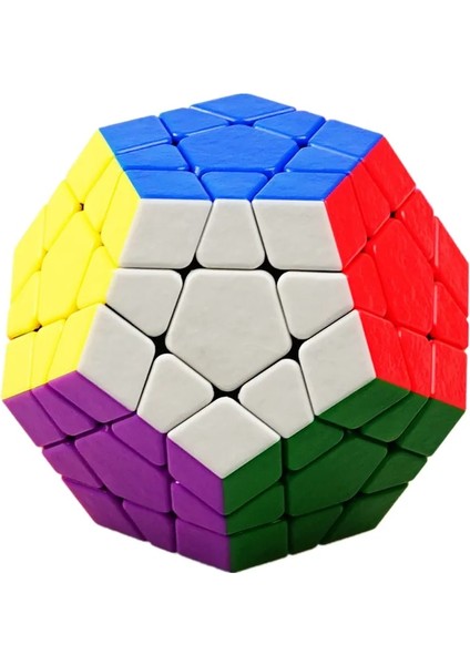 Etiketsiz Stil Shengshou Gem 3x3 Megaminx Stickerless Hız Küp Sihirli Küp Büküm Bulmaca Dodecahedron Sihirli Küp (Yurt Dışından)