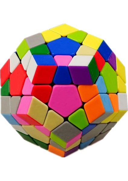Etiketsiz Stil Shengshou Gem 3x3 Megaminx Stickerless Hız Küp Sihirli Küp Büküm Bulmaca Dodecahedron Sihirli Küp (Yurt Dışından) fırsatları