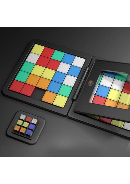 Iq Bulmaca Küpü 3D Bulmaca Yarış Küpü Tahta Blokları Oyunu Çocuklar Yetişkinler Eğitici Oyuncak Ebeveyn-Çocuk Çift Hızlı Oyun Sihirli Küpler (Yurt Dışından) fiyatları