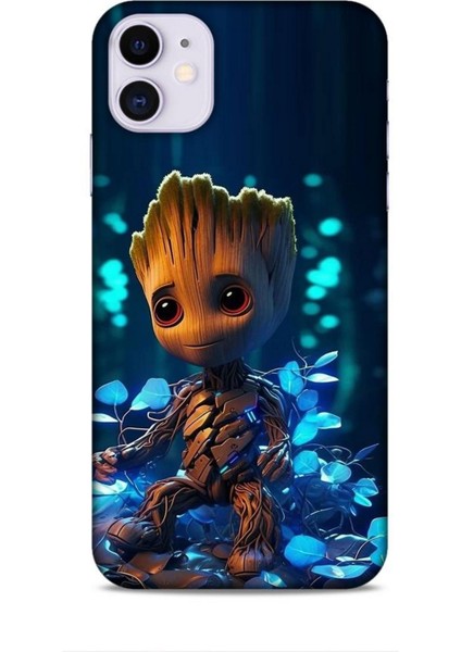 Apple iPhone 11 Kılıf Caliburn 26 Bebek Groot Soft Kapak