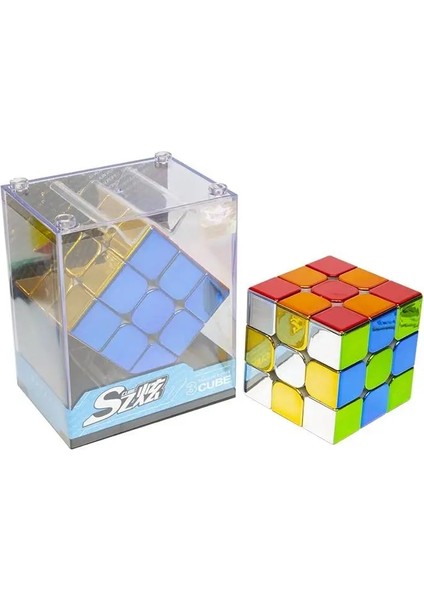 Etiketsiz-M Stili Cyclone Boys Metalik 3x3 Manyetik Cubo Magico (Yurt Dışından)
