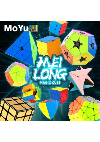 Çift Skewb Stili Moyu Meilong Garip Şekilli Sihirli Küp Dört Yapraklı Yonca Çift Çarpık Polaris Akçaağaç Yaprakları Çarpık Meslek Bulmaca Eğitim (Yurt Dışından) fiyatları