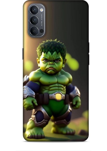 Oppo Reno 4 Kılıf Caliburn 24 Hulk Bebek Darbe Emici Kılıf