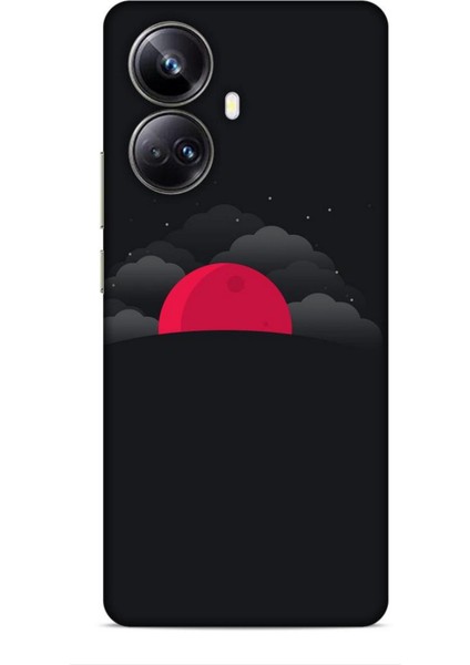 Realme 10 Pro Plus Kılıf Caliburn 13 Kızıl Ay Case Kapak