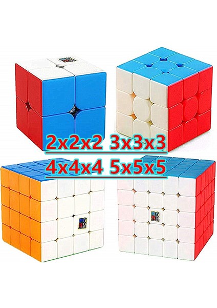 4X4X4 Stili Moyu Meilong Sihirli Küp Strickerless Cubo Magico Hız Küpü Bulmaca Küpleri Çarpık Küp Mastermorphix (Yurt Dışından)
