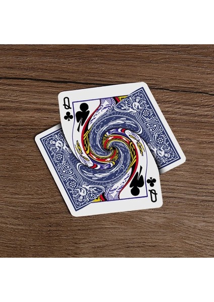 Mavi Stil Vortex By Dan Harlan Oyun Kartı Sihirli Hileler Yakın Çekim Sahne Sahneleri Yapması Kolay Sihirbaz Sahneleri Illüzyon Aksesuar Hile (Yurt Dışından)