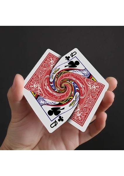 Mavi Stil Vortex By Dan Harlan Oyun Kartı Sihirli Hileler Yakın Çekim Sahne Sahneleri Yapması Kolay Sihirbaz Sahneleri Illüzyon Aksesuar Hile (Yurt Dışından)