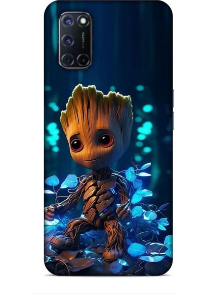 Oppo A72 Kılıf Caliburn 26 Bebek Groot Soft Kapak