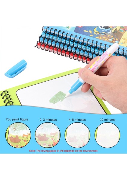 Kozmik Dünya Tarzı Sihirli Su Çizim Kitabı Montessori Oyuncaklar Büyülü Boyama Kitabı Doodle Sihirli Kalem Boyama Çizim Tahtası Çocuk Oyuncakları Çocuk Hediyeleri (Yurt Dışından) fırsatları