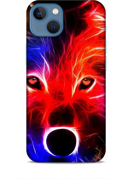 Apple iPhone 13 Mini Kılıf Caliburn 16 Kurt Colorful Hediyelik Kılıf