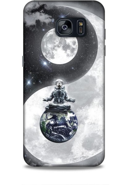 Samsung Galaxy S7 Edge Kılıf Caliburn 3 Ayda Reiki Arka Kapak
