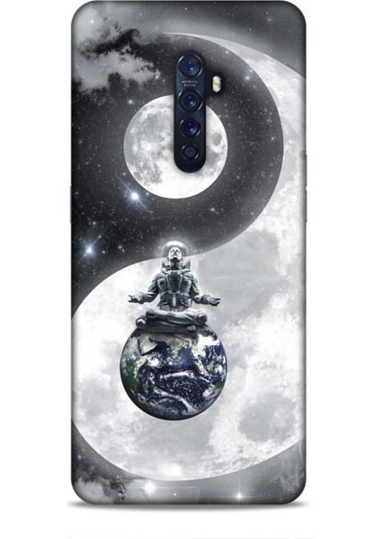 Oppo Reno 2 Kılıf Caliburn 3 Ayda Reiki Arka Kapak