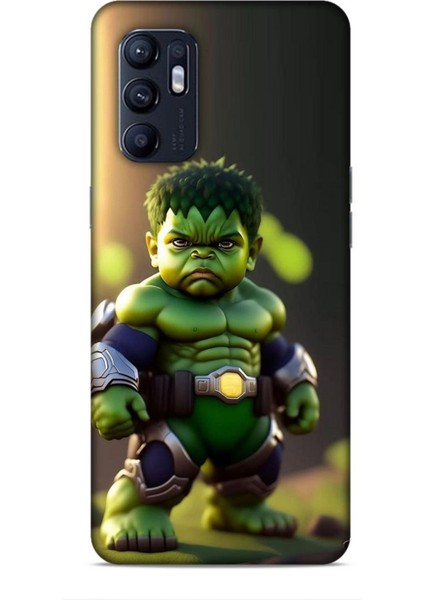 Oppo Reno 6 Kılıf Caliburn 24 Hulk Bebek Darbe Emici Kılıf