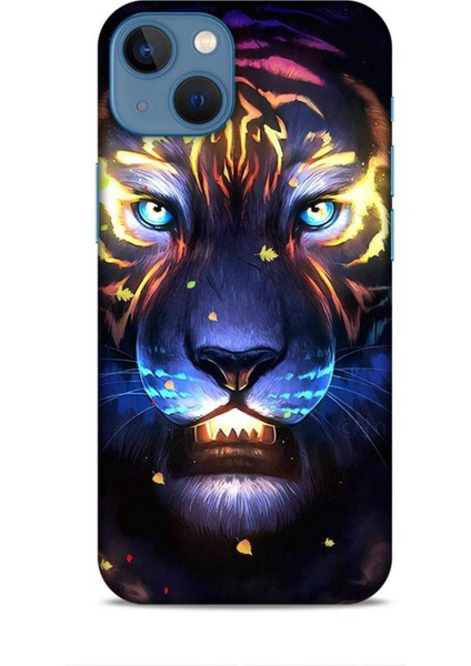 Apple iPhone 13 Mini Kılıf Caliburn 12 Aslan Colorful Tasarım Kılıf