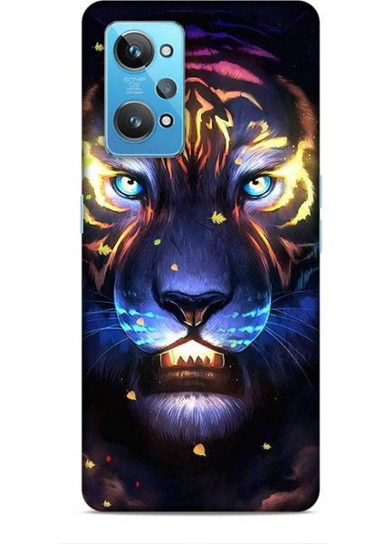 Realme Gt2 Kılıf Caliburn 12 Aslan Colorful Tasarım Kılıf