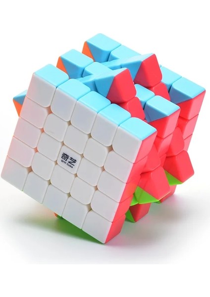 Droxma Yeni Qiyi Qi Zheng S 5x5 Sihirli Küpler Bulmaca Hızlı Oyuncaklar Magico Cubo Çıkartmasız (Yurt Dışından)